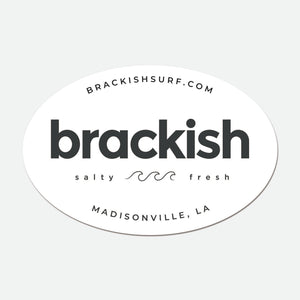 Brackish Badge Sticker